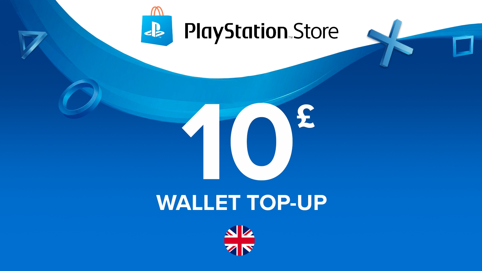 Buy PlayStation Store gift card 10£ - Main Image