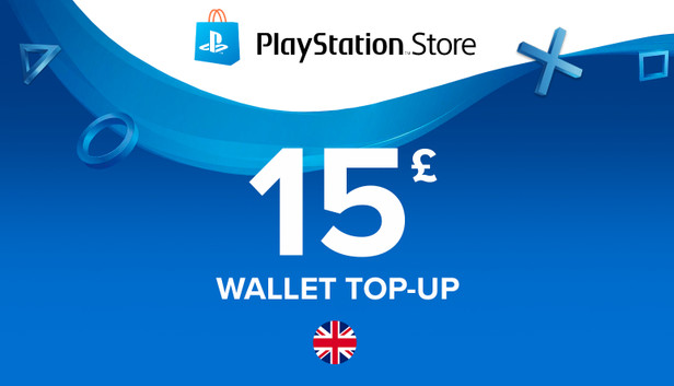 PlayStation Store-gavekort 15£