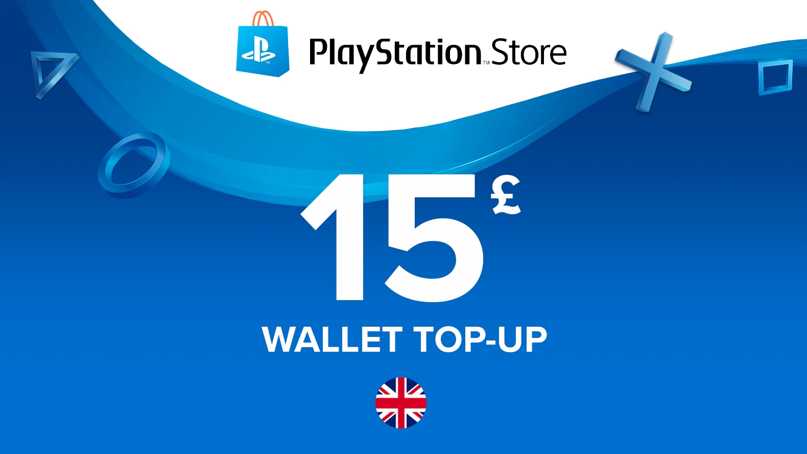 Buy PlayStation Store gift card 15£