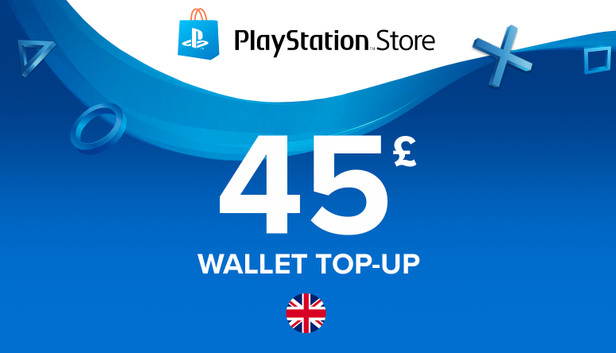 Carte cadeau PlayStation Store 45£