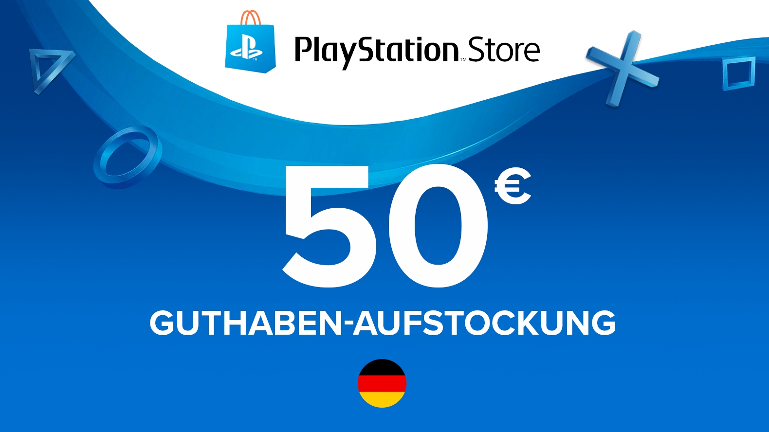 Buy PlayStation Store gift card 50€ - Germany