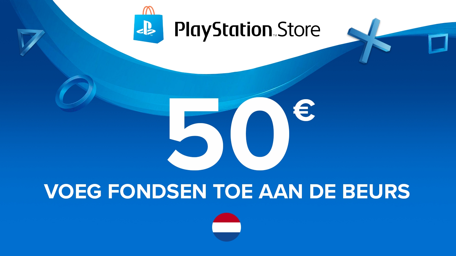 Buy PlayStation Store gift card 50€ - Netherlands