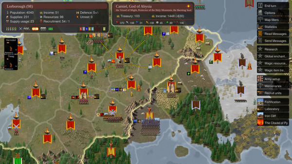 Dominions 5 - Warriors of the Faith screenshot 1