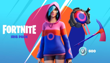Fortnite - Pacote Íris + 600 V-Bucks
