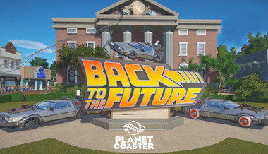 Planet Coaster - Kit di costruzione macchina del tempo di Ritorno al Futuro