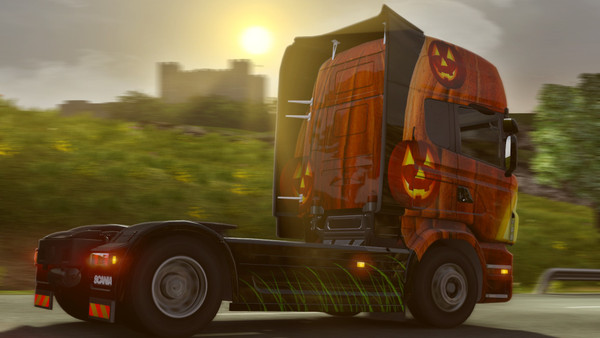 Euro Truck Simulator 2 - Halloween Paint Jobs Pack screenshot 1