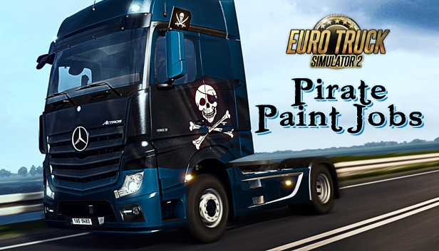 Euro Truck Simulator 2 - Pirate Paint Jobs Pack