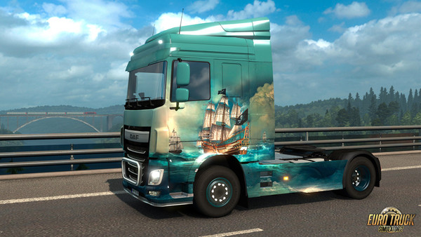 Euro Truck Simulator 2 - Pirate Paint Jobs Pack screenshot 1