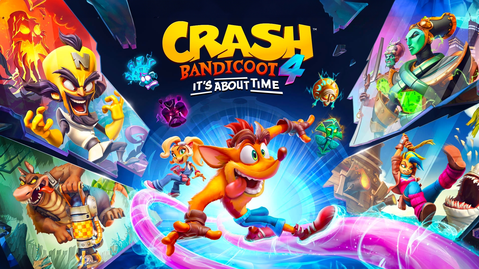 Crash Bandicoot 4 Neuf Sur Xbox Series X & Xbox One – Jeu Sous Blister, Prêt à Jouer !
