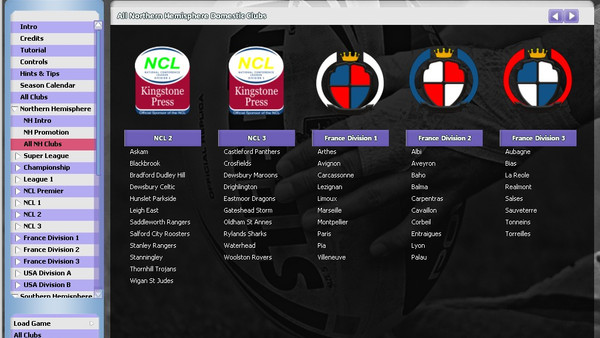 Rugby League Team Manager 2015 screenshot 1