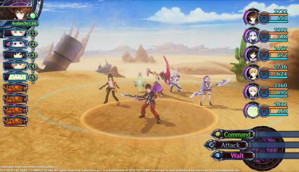Fairy Fencer F Advent Dark Force screenshot 1