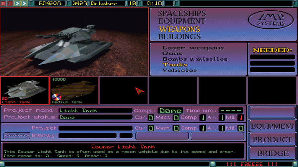 Imperium Galactica screenshot 1