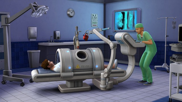 The Sims 4 Arbejdstid screenshot 1