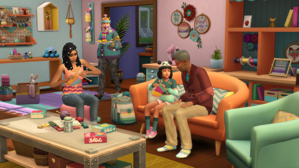 The Sims 4 Nifty Knitting Stuff Pack screenshot 1