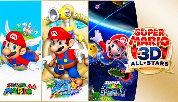 Super Mario 3D All-Stars, Jogos para a Nintendo Switch, Jogos