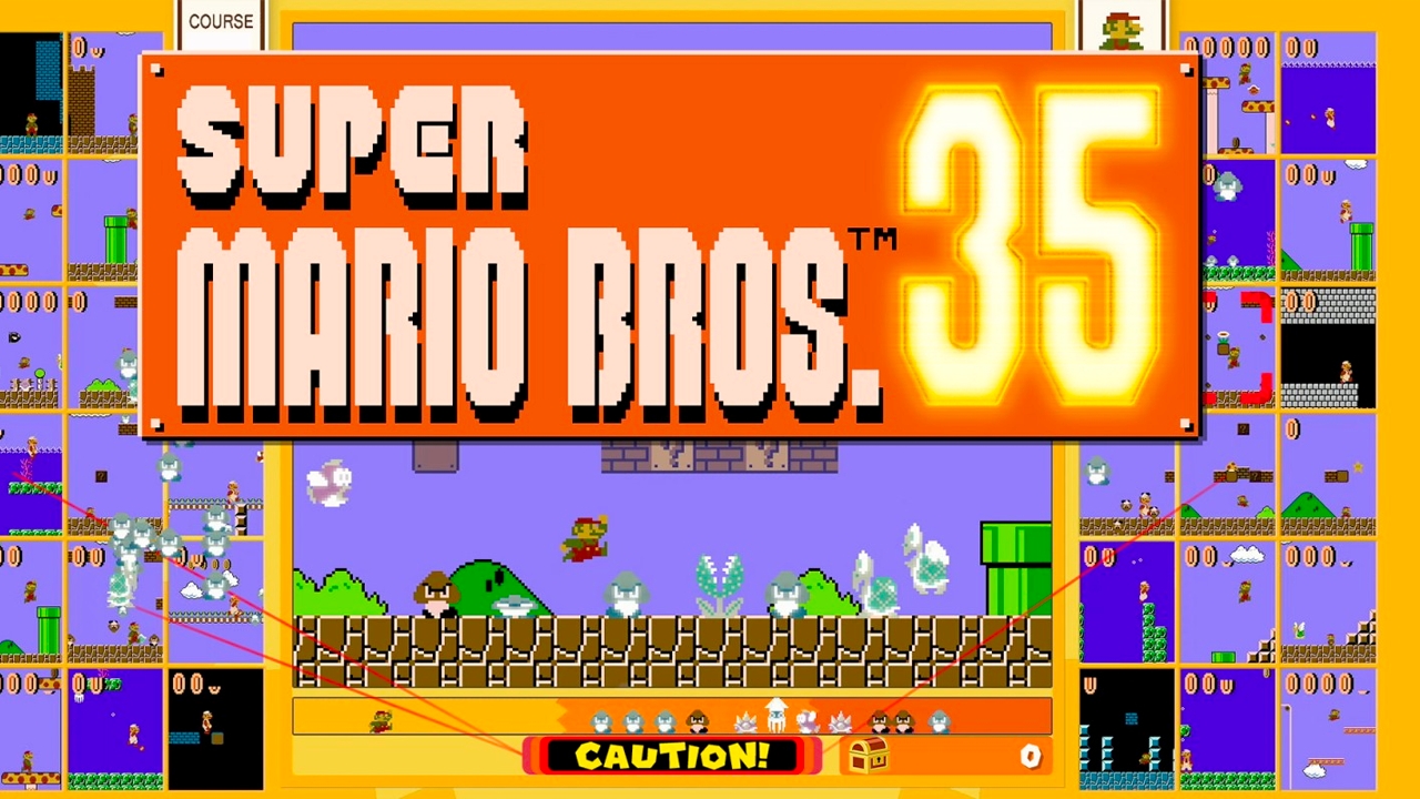 Super Mario Bros. 35, Aplicações de download da Nintendo Switch, Jogos