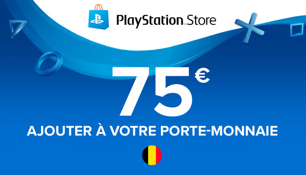 Carte cadeau PlayStation Store 75€