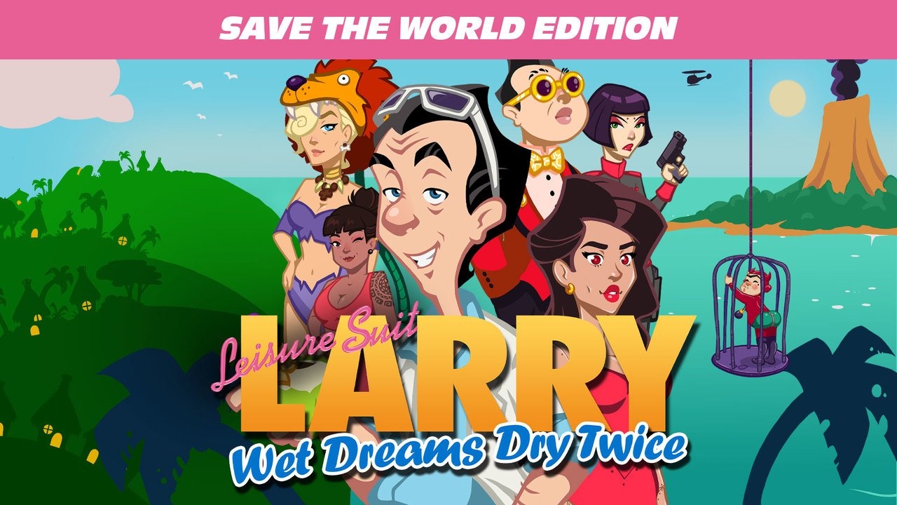 Larry Computer Game Buy Leisure Suit Larry - Wet Dreams Dry Twice Save the World Edition ...