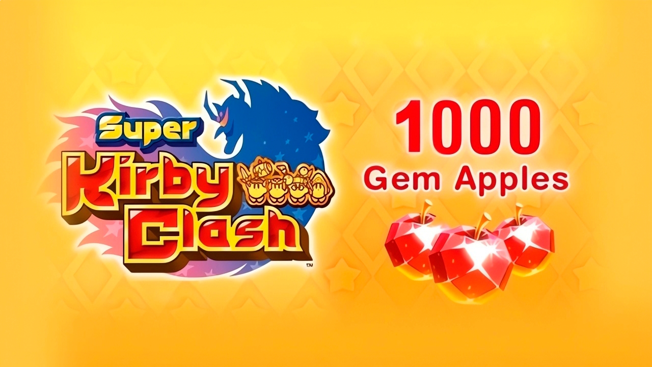 Comprar Super Kirby Clash 1000 Gem Apples Switch Nintendo Eshop