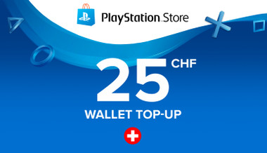 Подарункову карту PlayStation Store 25 CHF