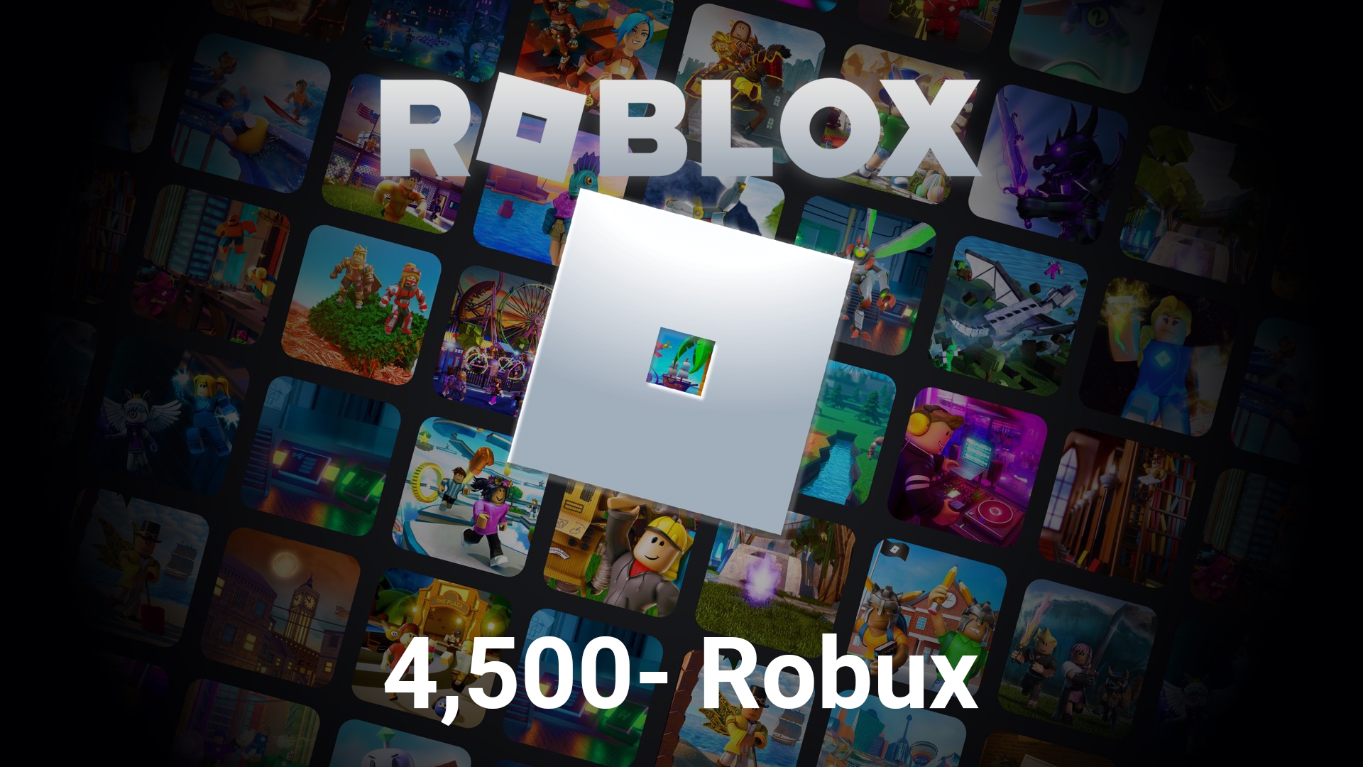 Roblox Gift Card - 50 GBP (4500 Robux), Gift Card