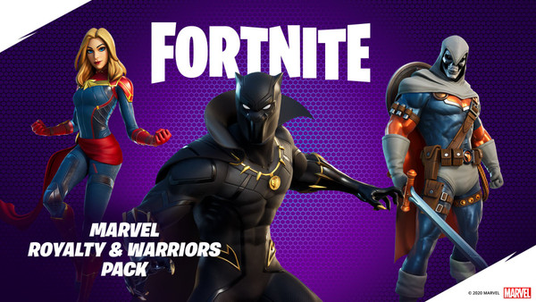 Fortnite - Marvel: Royalty & Warriors Pack screenshot 1