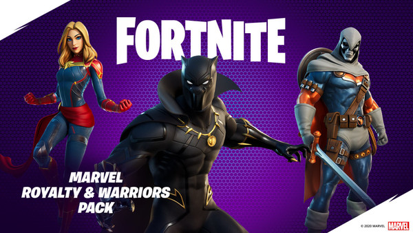 Fortnite - Pack Marvel : royauté et guerriers (Xbox ONE / Xbox Series X|S) screenshot 1