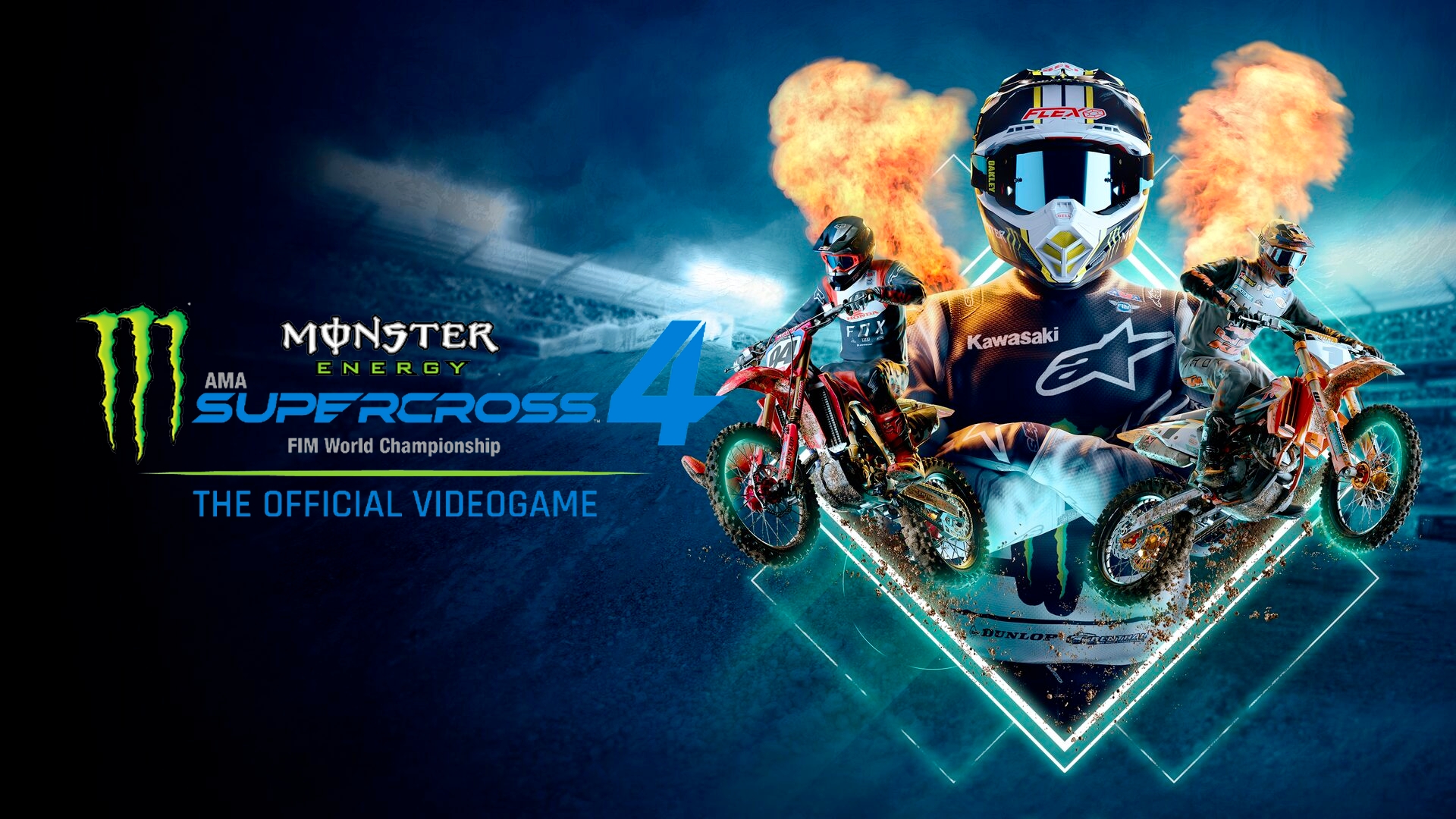 Monster Energy Supercross 6 é bom game de corrida de motos