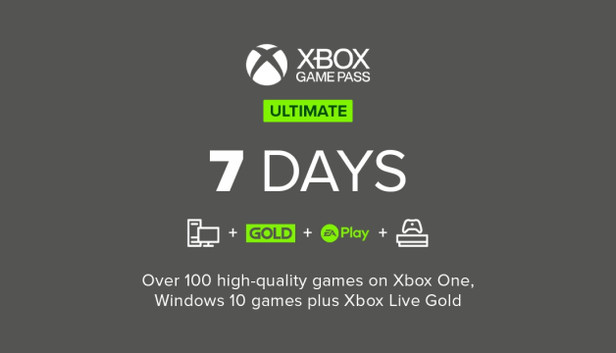 Xbox Game Pass Ultimate 7 dage