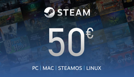 Steam Gift Card 50€
