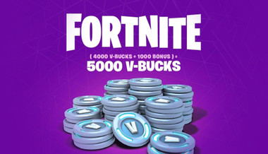 Fortnite - 5000 V-Bucks Gift Card (Epic Games)
