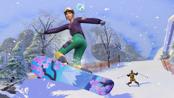 Los Sims 4 Escapada en la Nieve (Xbox ONE / Xbox Series X|S) screenshot 1