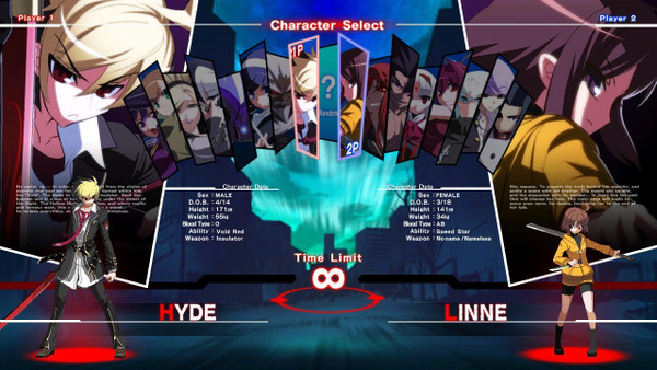 UNDER NIGHT IN-BIRTH Exe:Late[cl-r] screenshot 1