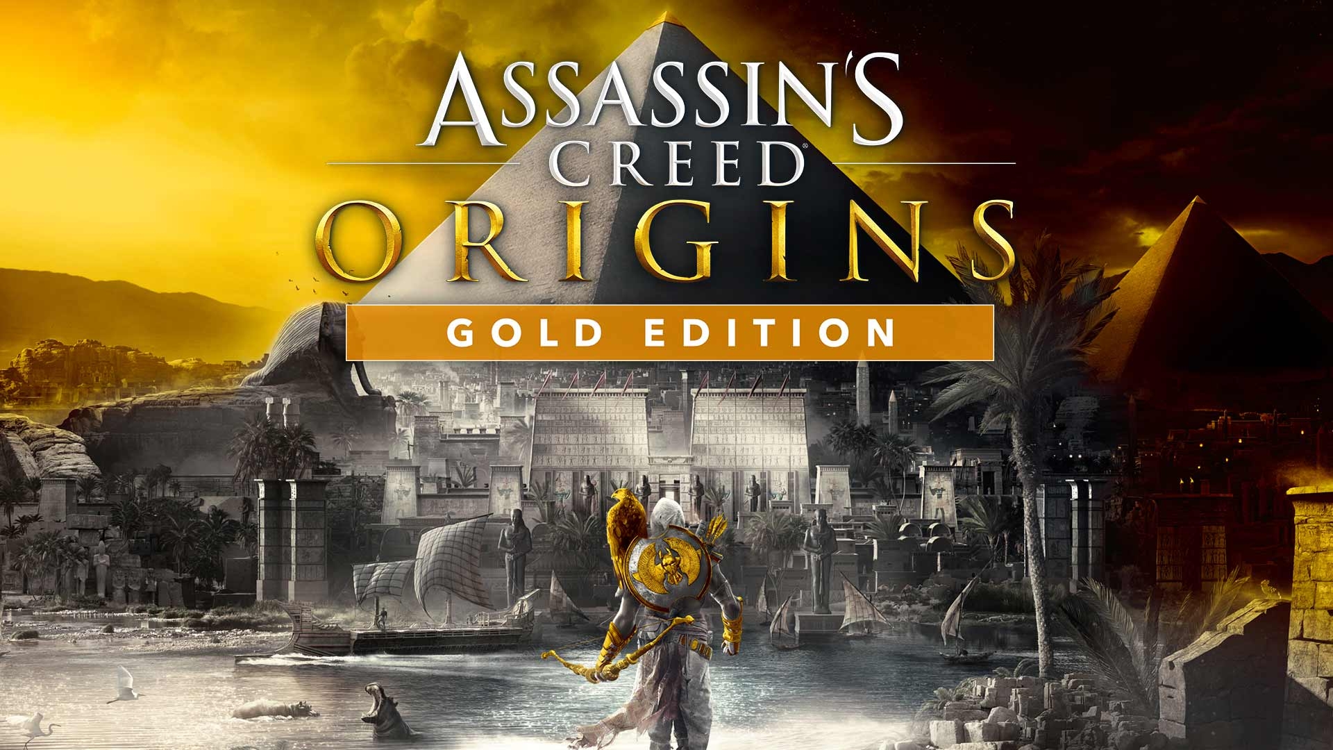 Jeu Assassin's Creed Origins Gold Edition Xbox One - Version Française Neuve Sous Blister