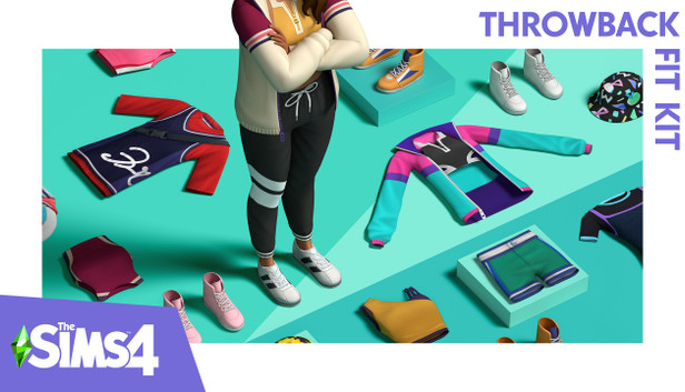 Les Sims 4 Kit Look rétro