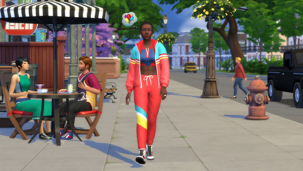 Les Sims 4?Kit Look rétro screenshot 1