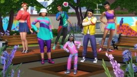 Les Sims 4 Kit Look rétro screenshot 2
