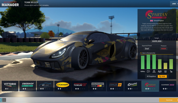 Motorsport Manager - GT Series screenshot 1