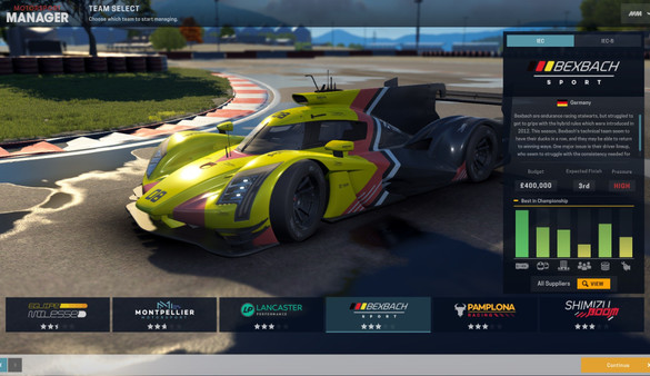 Motorsport Manager - Endurance Series screenshot 1