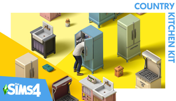 The Sims 4 Gårdkøkken-kit
