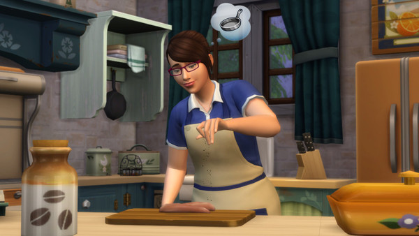 Les Sims 4 Kit Cuisine rustique screenshot 1
