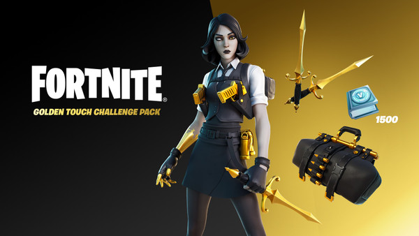 Fortnite - Golden Touch Challenge Pack screenshot 1
