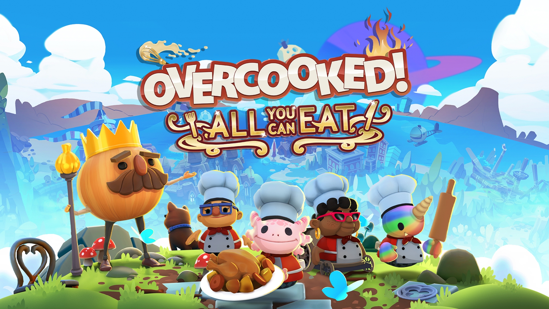 Overcook Kup Overcooked! All You Can Eat - PC (Steam)