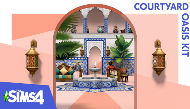 Buy The Sims 4 Courtyard Oasis Kit EA App