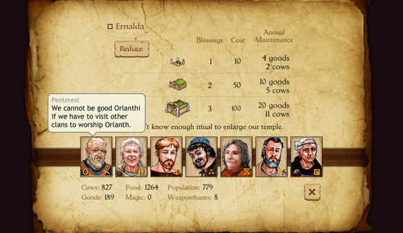King of Dragon Pass screenshot 1