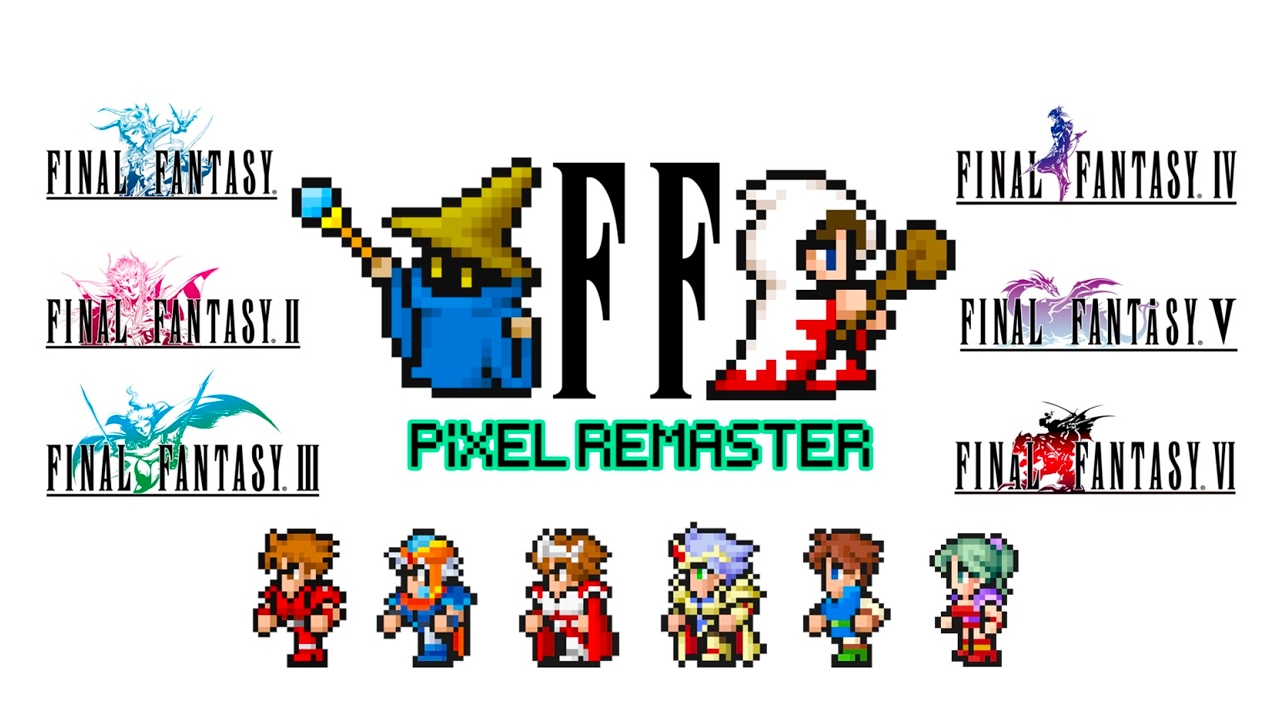 FINAL FANTASY Ⅰ Ⅱ Ⅲ Ⅳ Ⅴ Ⅵ Amazon.com: Square Enix Final Fantasy I-VI Collection