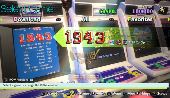 Capcom Arcade Stadium Complete Pack screenshot 1