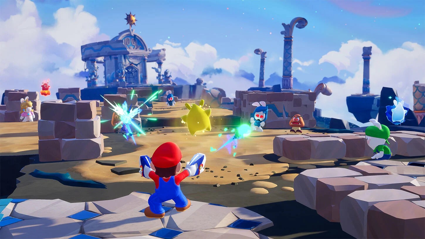 Mario + Rabbids Sparks Of Hope Nintendo Switch Gioco Italiano Nuovo Sigillato Mario + Rabbids Sparks Of Hope Nintendo Switch Gioco Italiano Nuovo Sigillato