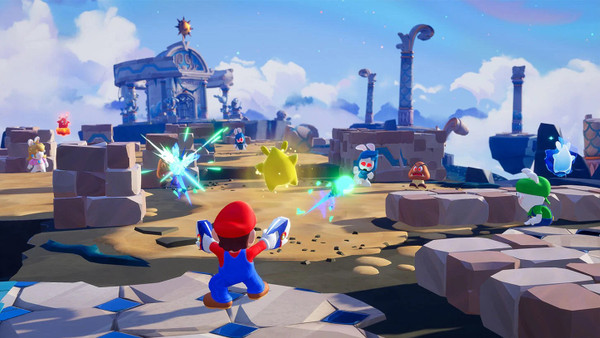 Mario + The Lapins Crétins Sparks of Hope screenshot 1