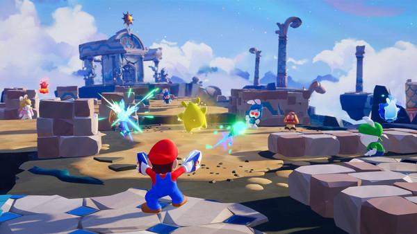 Mario + The Lapins Crétins Sparks of Hope Switch screenshot 1